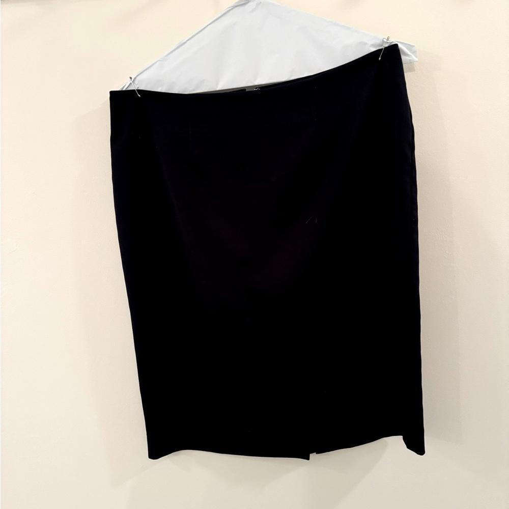Merona Black /Navy Blue Pencil Skirt 14